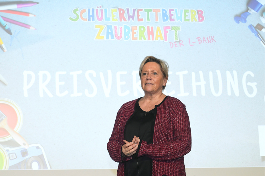 Schirmherrin und Kultusministerin Dr. Susanne Eisenmann